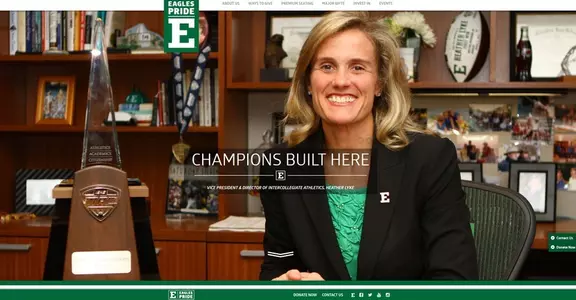 Eagles Pride Launches New Website