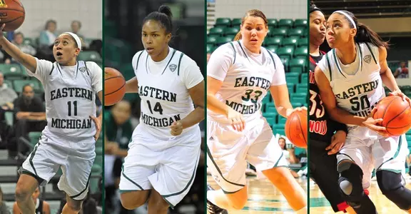 EMU Women's Basketball 2013-14 Senior Class