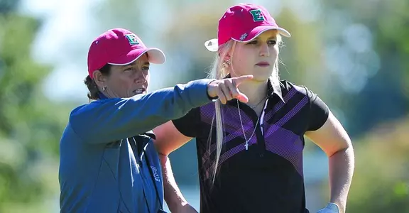 Head Coach Sandy Wagner and Sylvie Williams