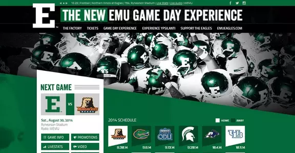 EMU Launches EMUGameDay.com Website