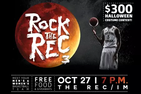Rock the Rec Set for Tuesday, Oct. 27