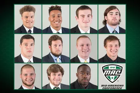 EMU Football Lands 11 Eagles on Academic All-MAC Team