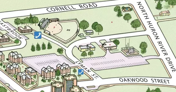 Softball Parking Moved to Green Lot 2