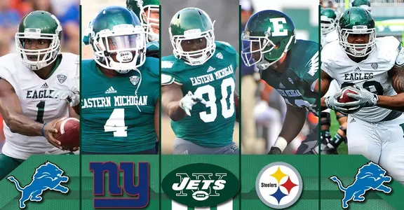 The five players headed to NFL camps is tied for the third-most in the Mid-American Conference