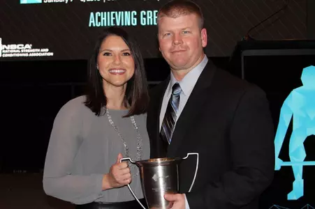 McKeefery Named Strength and Conditioning Coach of the Year