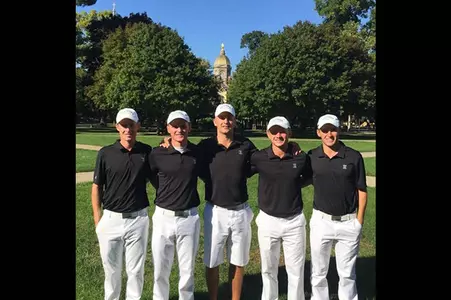 Men's Golf at Fighting Irish Gridiron Golf Classic