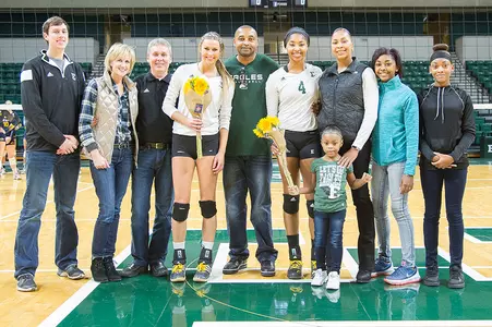 Vball Senior Day 2016