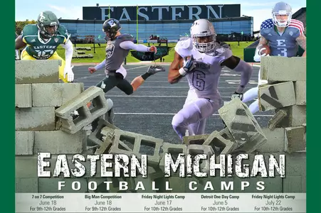 EMU Announces 2016 Football Camp Dates