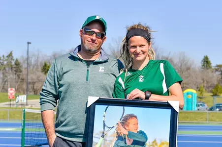 Coach and Klara Senior Day