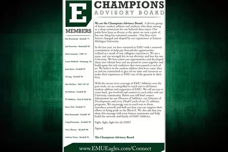 Committed - Eastern Michigan University Athletics