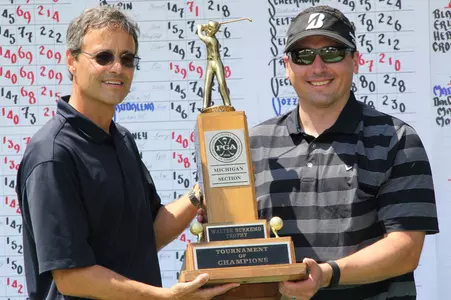 Former Men's Golfer Korey Mahoney Shoots Sizzling 64, Wins 25th Tournament of Champions