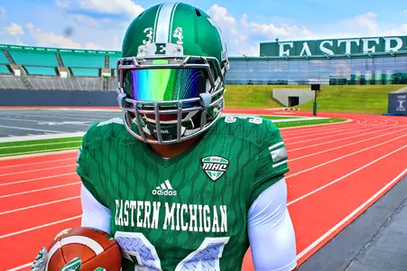 2016 Eastern Michigan University Football Home Jerseys