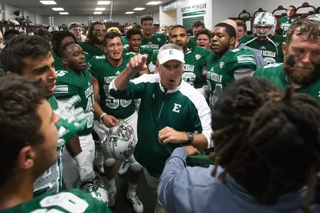 EMU Football Inside The Lockerroom
