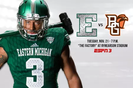 2017 EMU Football vs. Bowling Green