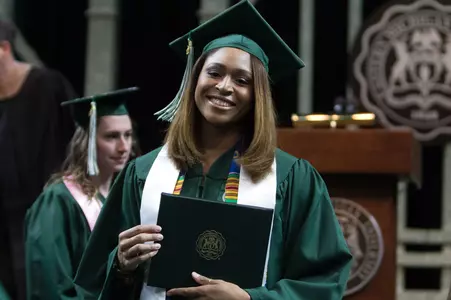 Phillis Webb Graduation in 2017
