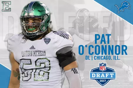 O'Connor Selected by the Lions in the 2017 NFL Draft 4/29