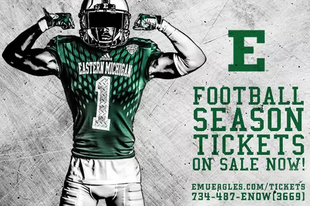 EMU Football Season Tickets on Sale Now