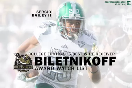 Bailey Named to Biletnikoff Award Watch List