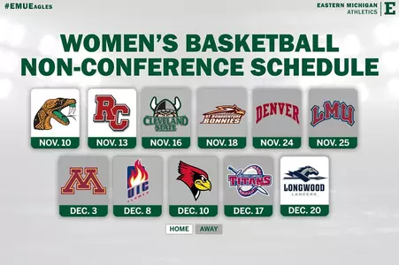 WBB Non-Conference Schedule