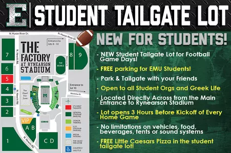 2017 EMU Tailgate Information