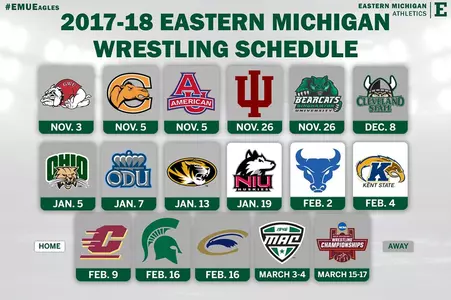 2017-18 Wrestling Schedule