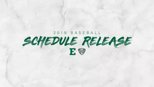 Baseball 2019 Schedule Release