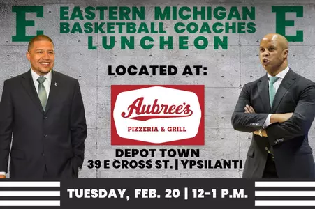 EMU Basketball Coaches Luncheons at Aubree's in Depot Town