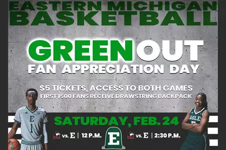 Green Out, Senior Day, Fan Appreciation Set for Saturday vs. NIU