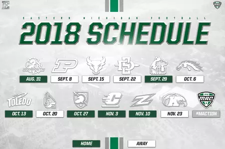 2018 Football Schedule