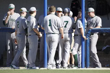 Baseball Team in Dugout FGCU