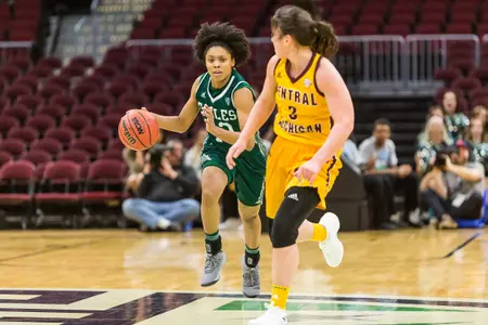 CLEVELAND (Quicken Loans Arena) ... Central Michigan advanced to MAC Tournament Semifinals with 67-64 win over Eastern Michigan on Wednesday, March 7 ... PICTURED: Micah Robinson (EMU)