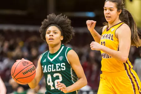 CLEVELAND (Quicken Loans Arena) ... Central Michigan advanced to MAC Tournament Semifinals with 67-64 win over Eastern Michigan on Wednesday, March 7 ... PICTURED: Micah Robinson (EMU)