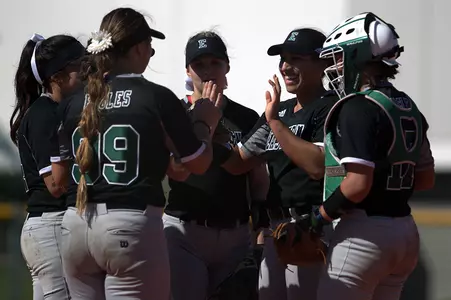 Team Huddle on mound