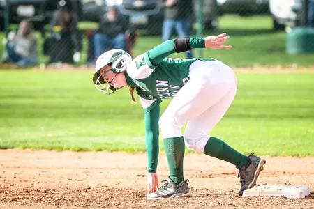 Alex Peters on second base