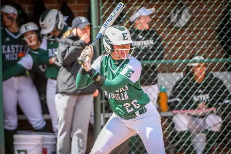 Angel Schilke hitting