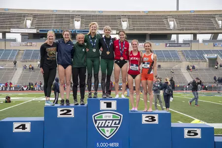 WTF - 2018 MAC Outdoor Championship - 5000m Podium