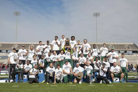 2018 Men's MAC Outdoor Track and Field Champions - Podium Shot