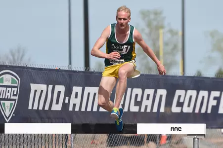 Andresson, Hlynur - 2018 MAC Outdoor Championships - Steeplechase hurdle jumping