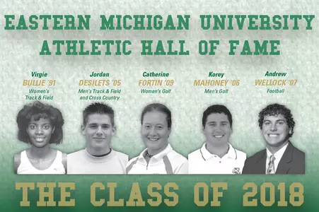 E-Club to Induct Five into the EMU Athletic Hall of Fame