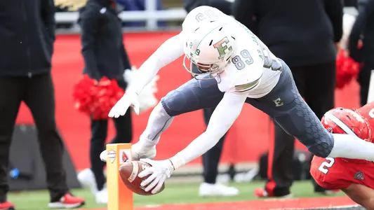 The Eastern Michigan University football team defeats Ball State University 42-20 on October 20, 2018