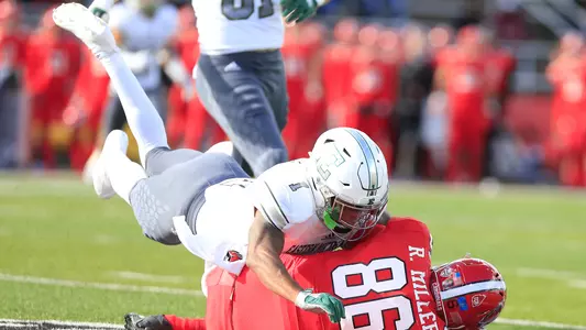 The Eastern Michigan University football team defeats Ball State University 42-20 on October 20, 2018
