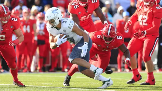 The Eastern Michigan University football team defeats Ball State University 42-20 on October 20, 2018