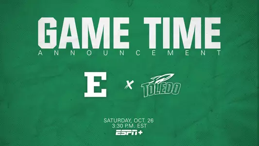 EMU-Toledo Time Set for 3:30 p.m. on ESPN+