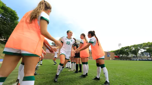 McNeill in a high-five tunnel