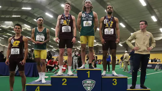 Underwood and Richardson 400m Podium MAC Championships 2.23.19