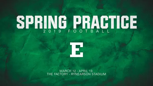 2019 EMU Football Spring Practice Schedule