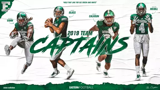 Vince Calhoun, Mike Glass III, Kevin McGill, and Shaq Vann to serve as team captains