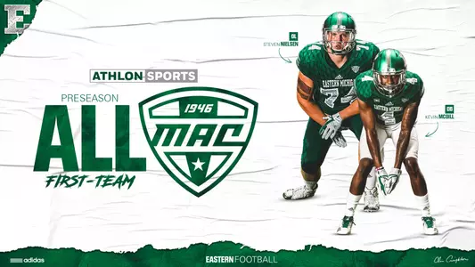 Steve Nielsen and Kevin McGill collected first team accolades by Athlon Sports