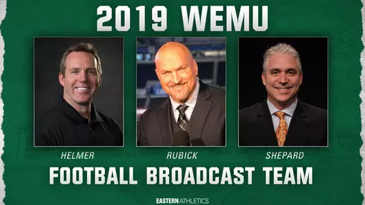 WEMU Announces 2019 Football Broadcast Crew