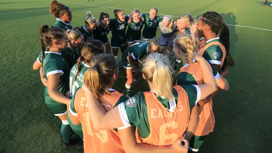Pre-game Huddle against Louisville